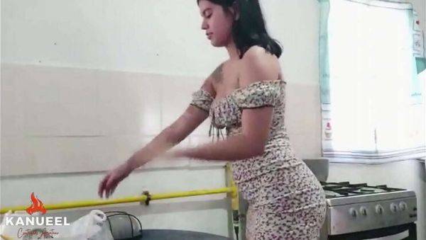 Hot Latina Neighbor Fucks Big Cock While Husband's Away - Rough Doggystyle & Missionary - xxxfiles.com - Mexico on systemporn.com