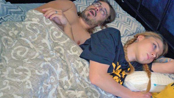 Stepdad Sneaky Anal Creampie Under Blankets - Teen Stepdaughter Moans Loud - veryfreeporn.com - Russia - Serbia on systemporn.com