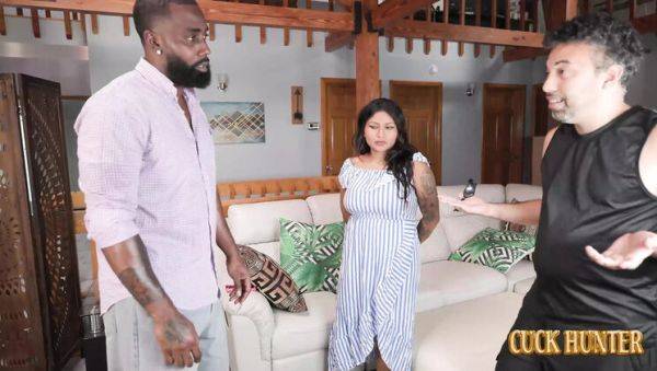 Desperate Wife Mayalynn Takes Huge Black Cock for Debt Relief - Hardcore Interracial Fuck - porntry.com on systemporn.com