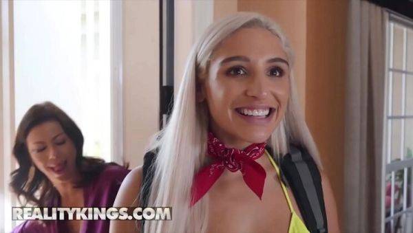 Hot MILF Alexis Fawx Shares Hubby with Thicc Latina Abella Danger - Reality Kings Threesome - porntry.com on systemporn.com