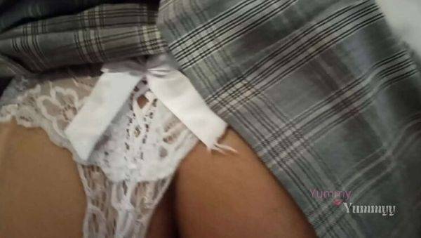 Teen Schoolgirl in Skirt Fucked Hard After Class - Real Homemade Uniform Sex - xxxfiles.com on systemporn.com