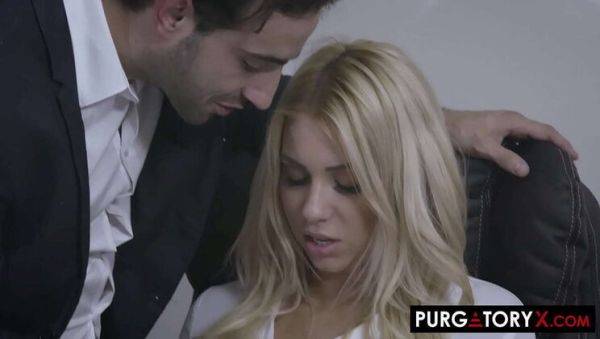 Boss Fucks Secretary Chanel Grey Rough - Anal, Blowjob & Doggystyle - PurgatoryX - veryfreeporn.com on systemporn.com