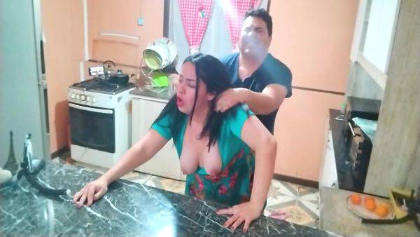 When You Have A Wife Who Loves Sex, You Fuck Her Everywhere. Sex In The Kitchen With Valentine S Day - desi-porntube.com - India on systemporn.com