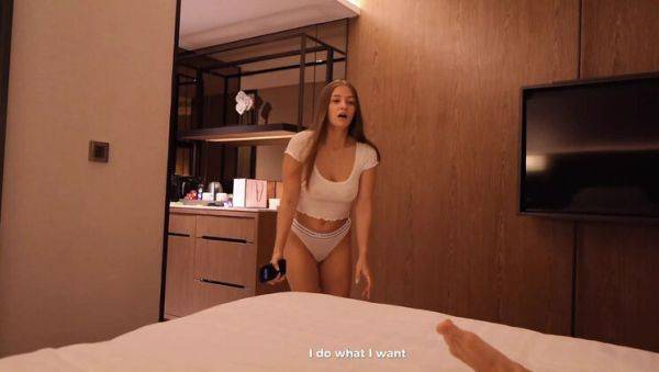 Step Sis Grabs My Dick Again - Creampie Fuck With Big Tits Elina Lizz - veryfreeporn.com on systemporn.com