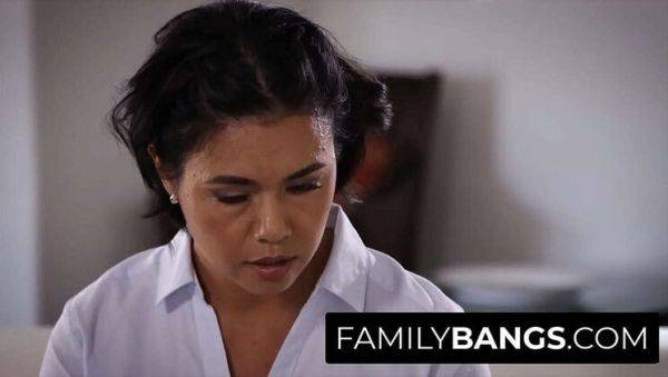 Busty MILF Dana Vespoli Fucks Stepson Juan El Caballo Loco in Taboo Family Bang - porntry.com on systemporn.com