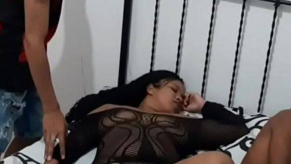 Sleeping Cuckold - Best Friend Fucks His Wife Right Next To Him - xxxfiles.com on systemporn.com