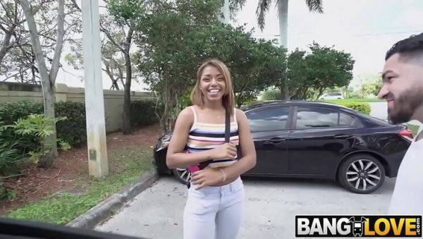 Milu Blaze Gets a Rough Drive By Fuck - Blonde Amateur Takes Hardcore Doggystyle & Cumshot - xxxfiles.com on systemporn.com