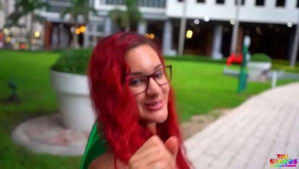 Best Friends Threesome with Latina & Redhead After Halloween Party - Santana Red, Mandi May, Gibby The Clown - xxxfiles.com on systemporn.com