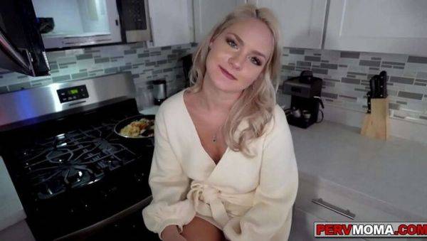 Blonde Stepmom Lisey Sweet Gets Horny and Fucks Step Son's Big Cock - veryfreeporn.com on systemporn.com