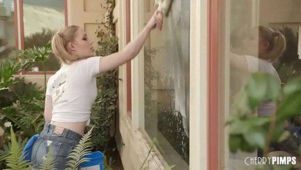 Petite Blonde Emma Starletto Fucks Steve Holmes - Cowgirl, Doggy & Deep Throat - veryfreeporn.com on systemporn.com