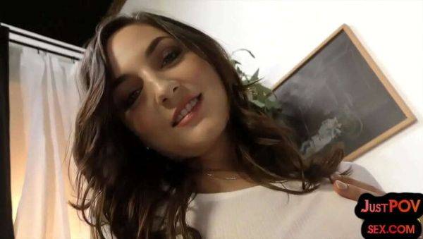 POV Fuck with Dirty Talking Amateur Teen - Small Tits & Shaved Pussy - porntry.com on systemporn.com