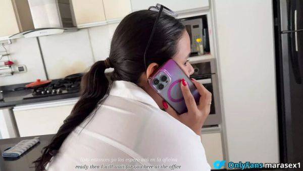 Latina Boss With Big Ass Gives Employee A Raise By Sucking His Cock - MaRaSexx - porntry.com - India - Colombia on systemporn.com