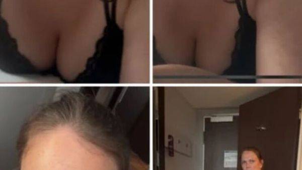 German amateur Saskialove87 gets completely blanked doggy style in hotel room with big natural tits and chubby mom bod - xxxfiles.com - Germany on systemporn.com