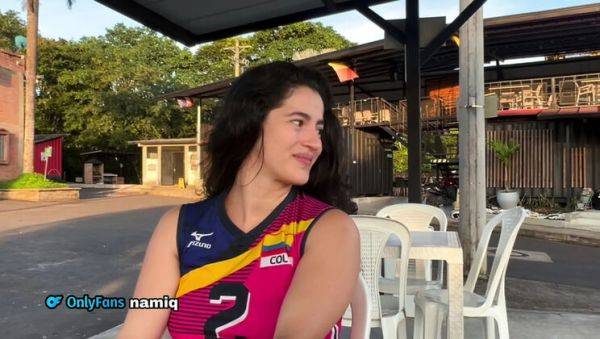 Roxxan the Pro Volleyball Player Gets Fucked Hard in Public Bathroom - Creampie, Big Ass, Squirting MILF - porntry.com - Colombia on systemporn.com