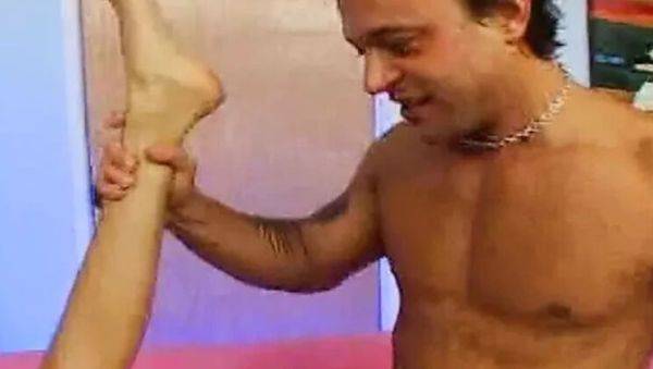 Daisy Dukes Brunette Babe Takes Huge Facial After Hardcore Fuck - porntry.com on systemporn.com