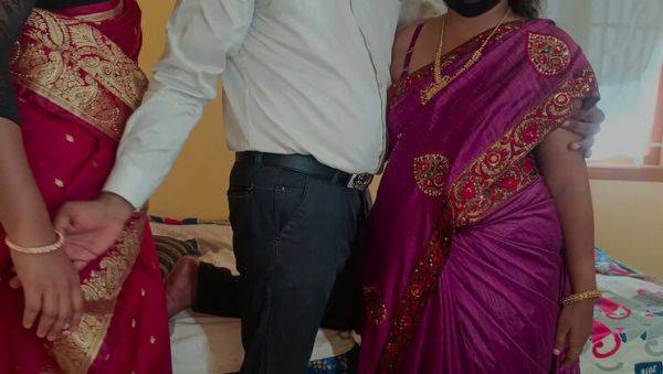 Indian Housewife Threesome Roleplay Fucking with Pushpa Valli, Wonder, Laxi Ammu - porntry.com - India on systemporn.com