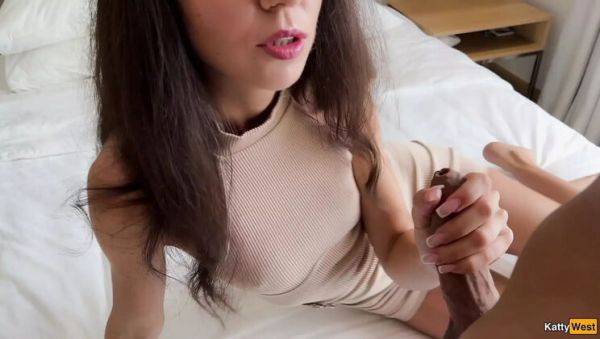 Hot Russian neighbor Katty West complains about loud fucking then gets pounded doggy style - porntry.com - Russia on systemporn.com