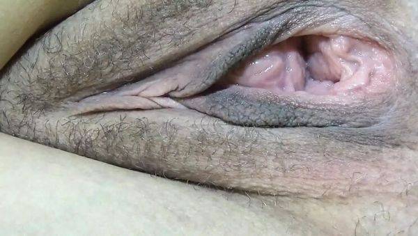 AnnaBUST's Huge Gaping Pussy Closeup in Yellow Lingerie - MILF Solo HD - porntry.com on systemporn.com