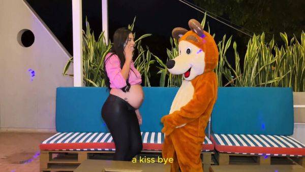 Pregnant MILF Surprised By Friend With Rough Fetish Blowjob & Big Tits Cosplay - porntry.com - Colombia on systemporn.com