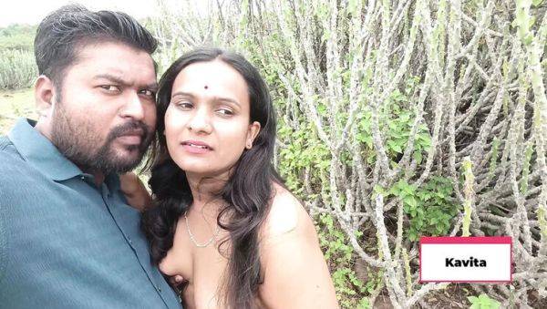 Kavita Bhabhi Outdoor Fuck with Boyfriend in Jungle - Desi Indian Marathi Doggy Style - porntry.com - India on systemporn.com