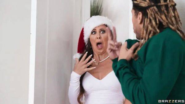 Cherie Deville & Rylee Blake Christmas Threesome Pounding with Big Cock and Joy - xxxfiles.com on systemporn.com