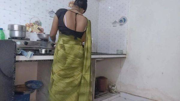 Indian Wife Fullkumari7 Hardcore Kitchen Fuck with Husband While Cooking - xxxfiles.com - India on systemporn.com
