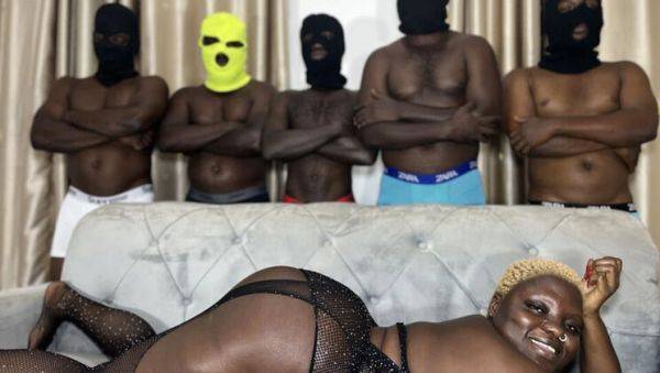 Sweetqueen2 Takes Six BBCs in Hot Gangbang with Cumshot and Creampie Orgy - xxxfiles.com on systemporn.com