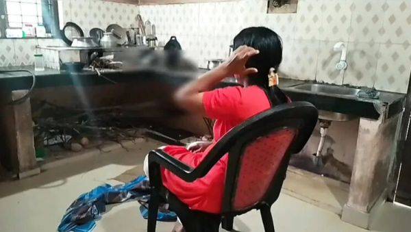 Indian Mallu Housewife Blowjob in Kitchen - Homemade Couple Sex - xxxfiles.com - India on systemporn.com