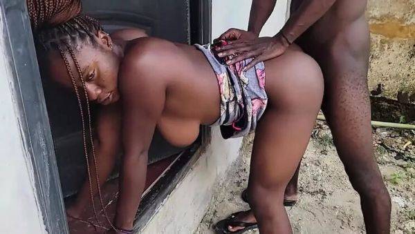 Big Booty African Queen Takes BBC Doggystyle Outdoor - xxxfiles.com - Nigeria on systemporn.com