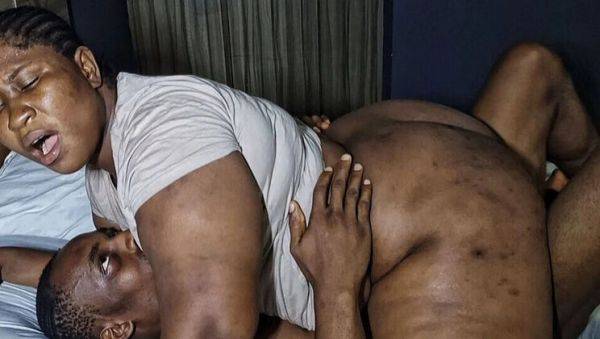 Thick Ebony BBW with Sweet Pussy - Doggy Style & BBC Action - porntry.com on systemporn.com