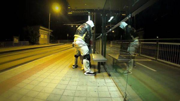 Risky Bus Stop Sex with Young Stepsis - Big Tits Latina Gets Creampie & Orgasm - veryfreeporn.com on systemporn.com