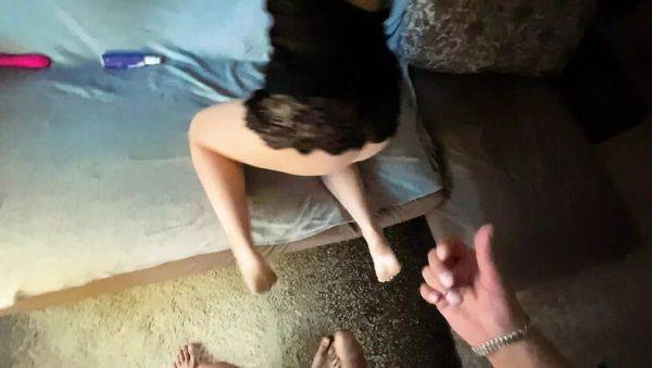 Stepmom Jerks Off on Couch & Gets Fucked Hard - Horny MILF Action - porntry.com - Russia - India on systemporn.com