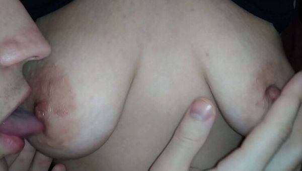 Amateur Teen Wife With Perfect Tits Gets Nipple Sucking Orgasm - veryfreeporn.com on systemporn.com