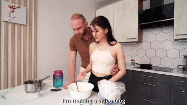 Kitchen Anal Fuck: Hardcore Teen Takes Big Cock Deep - porntry.com on systemporn.com