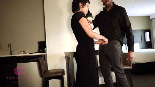 Latina Slut Sucks Black Cock and Swallows Cum - xxxfiles.com - Spain on systemporn.com