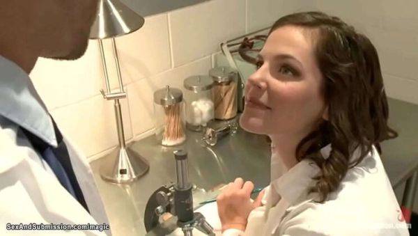 Wife Gangbang Fucked Hard in Hospital by James Deen, Steve Holmes, Bobbi Starr - Rough Anal, Bondage, MILF Submission - porntry.com on systemporn.com