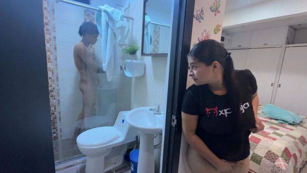 Stepmom Spies On Me Shower - Slutty Latina Alicilanyn09 Gets Rough Anal Creampie - porntry.com - India - Colombia on systemporn.com