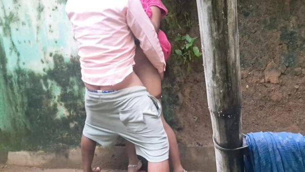 Stepbrother Fucks Komal Hard Outdoor in Rough Indian Sex Scene - porntry.com - India on systemporn.com