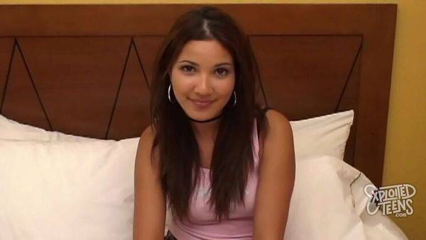 Tall Brazilian Teen Blowjob and Hardcore Fucking with Amateur Couple - porntry.com - Brazil on systemporn.com