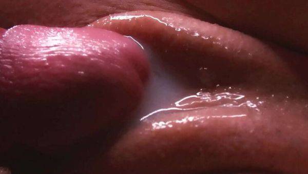 Slow Motion POV Creampie Closeup - Teen Amateur Orgasm with Cumshot on Wet Pussy - veryfreeporn.com on systemporn.com