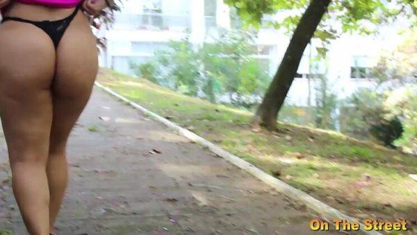 Japanese Fit Fucks Hot Little Fat Latina MILF Gabriela Ramos in Public Square - Full Blowjob Outdoor Sex - xxxfiles.com - Japan on systemporn.com