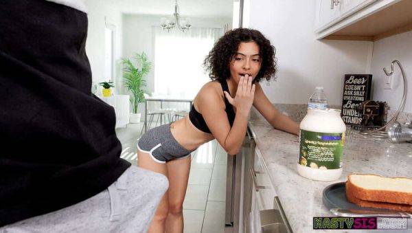 Dani Diaz Nasty Stepsis Blowjob & Fingering with Big Cock Stepbro Rion King - xxxfiles.com on systemporn.com