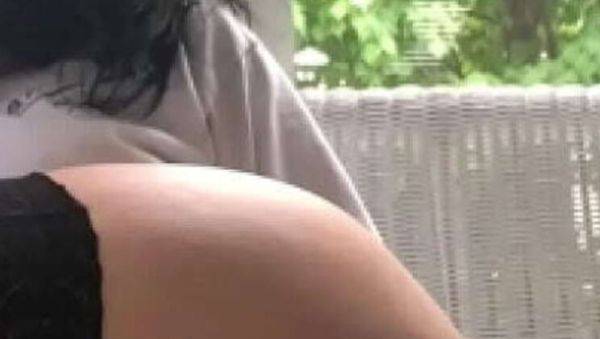 Amateur Teen Lexi Hale Masturbates With Butt Plug and Dildo in Pussy and Ass, Cums Hard Outdoor - porntry.com on systemporn.com