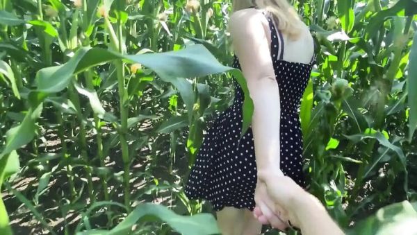 SweetAndFlow Outdoor Cornfield Sex - Blonde Teen Big Ass Fuck in Public POV - xxxfiles.com on systemporn.com