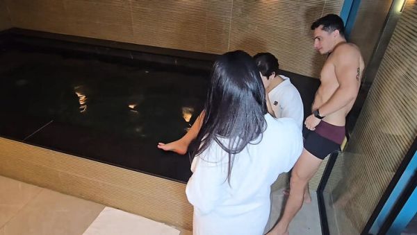 Brazilian Threesome: Boyfriend Fucks My Hot Friend Surprise - Big Tits Latina & Brunette MILF - xxxfiles.com - Brazil - Portugal on systemporn.com