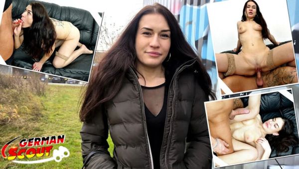 German Scout Picks Up Skinny Czech Teen Stefani Jameson for First Casting - Saggy Tits, Rough Fuck & Squirting - xxxfiles.com - Germany - Czech Republic on systemporn.com