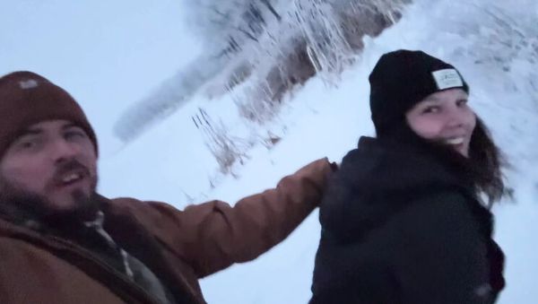 Mya Lane Outdoor Sex in Snow Almost Caught - Amateur MILF Doggystyle Public Fuck - veryfreeporn.com - Britain - Usa on systemporn.com