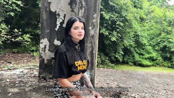 SkinLovers - Alt Girl Date Turns Into Hard Fuck & Deep Blowjob in Abandoned Place - xxxfiles.com - Russia on systemporn.com