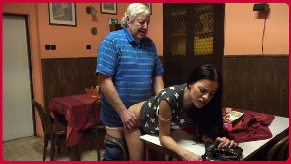 Brunette Twins Blowjob Threesome With Old Man In Public - POV Fucking & Doggy Style - veryfreeporn.com - Czech Republic on systemporn.com