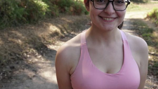 Amateur Teen Sports Buddy Gives Blowjob and Takes Creampie in Forest - Homemade Spanish 4K Porn - veryfreeporn.com - Spain on systemporn.com